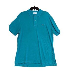 Southern Tide The Skipjack Polo Shirt L 40 Teal Fish Embroidered Short Sleeve